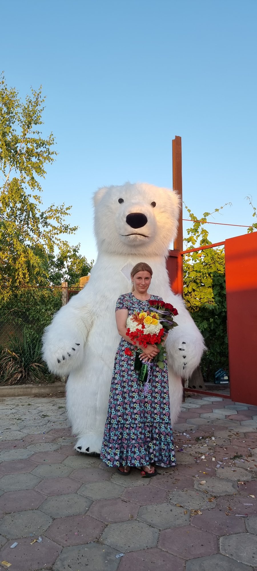 Аниматоры Білий ведмідь 2.5 метра в Одессе