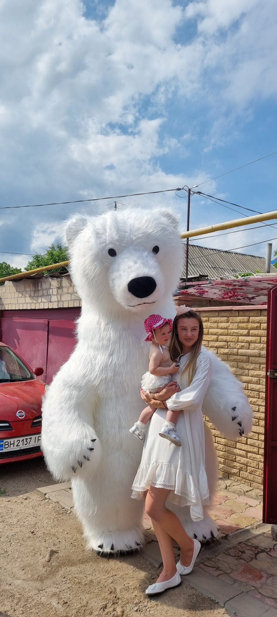 Аниматоры Білий ведмідь 2.5 метра в Одессе