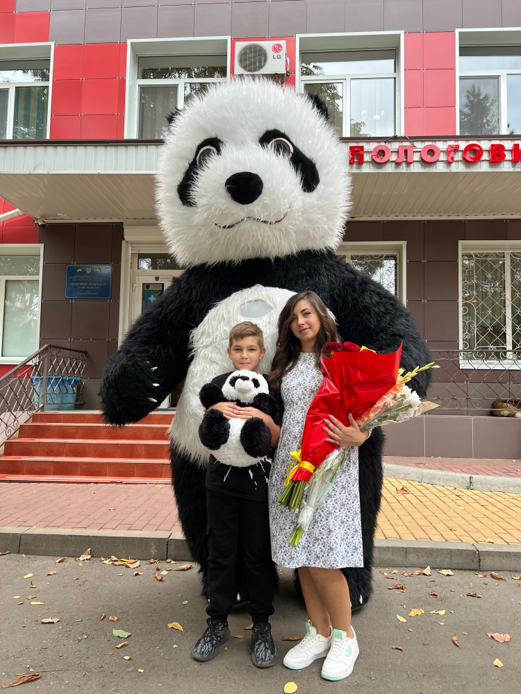 Аниматоры Зустріч з пологового будинку в Одессе