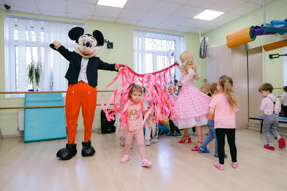 Аниматоры Міккі та Мінні Маус в Одессе